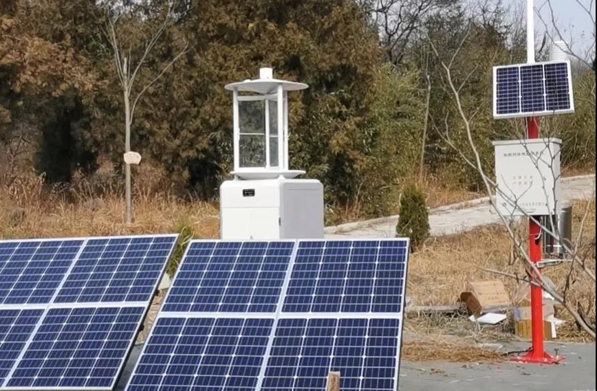 安徽埇橋林業(yè)局從云飛科技引進測報燈和氣象站